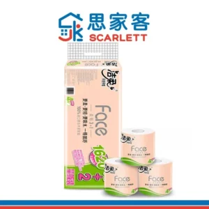 Jie Rou C&S 4-ply Toilet Rolls 洁柔4层无香有芯卷纸 135g*12